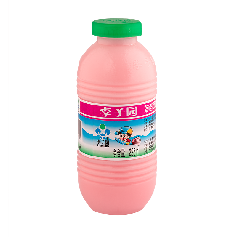 草莓風味乳飲料，單瓶凈含量225ml
